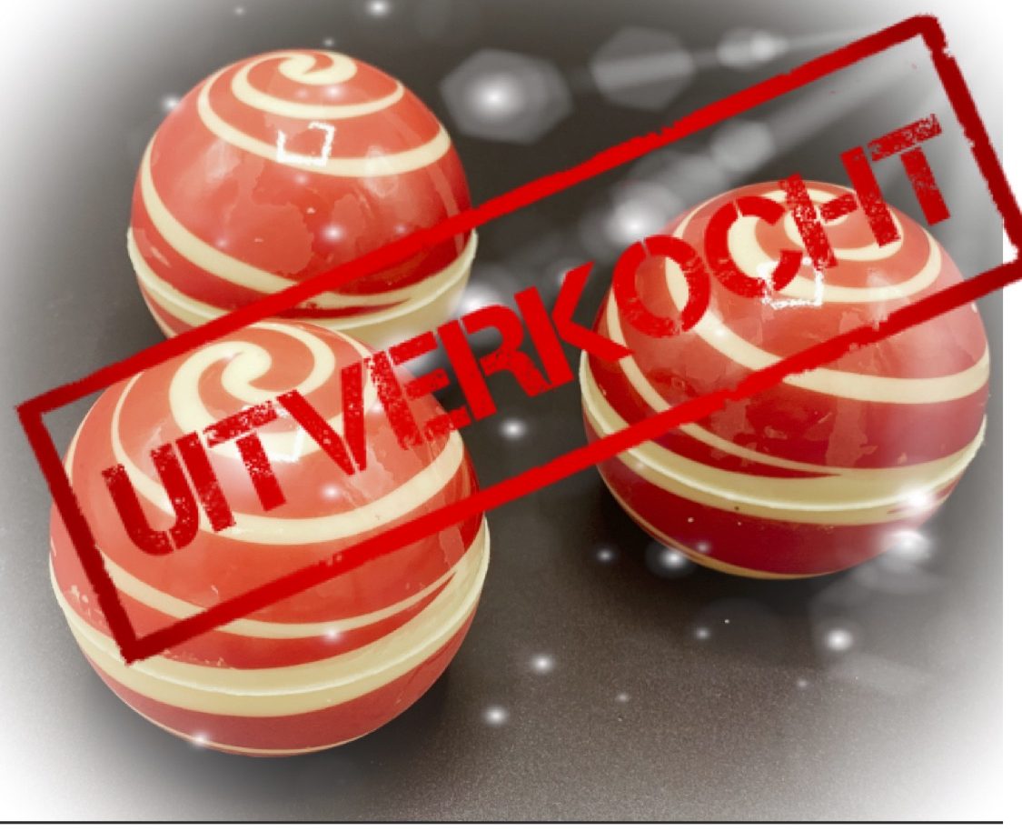 Chocolade kerstballen (1 persoon) Alfons ijscreaties